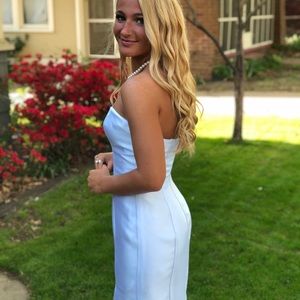 Sherri Hill Strapless Gown